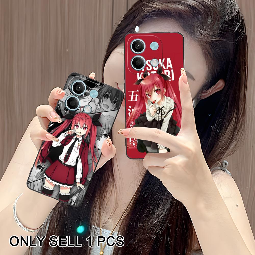 Date a Live Kotori Itsuka Matte TPU Mobile Phone Case for POCO M7 M6 M5 M4 M3 X7 X6 X5 X4 X3 Pro GT 5G Colorful Printing Cover
