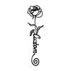 Metal Bookmark Vintage Rose Bookmark Gift for Readers Teacher Appreciation Unique Bookmark