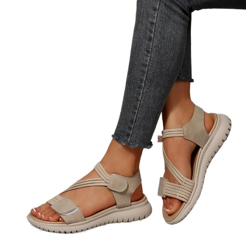 2026 Women New Fashion Elegant Sandals Summer Outdoor Sports Beach Wedge Height Increase Womens Comfortable Opened Toe Shoes