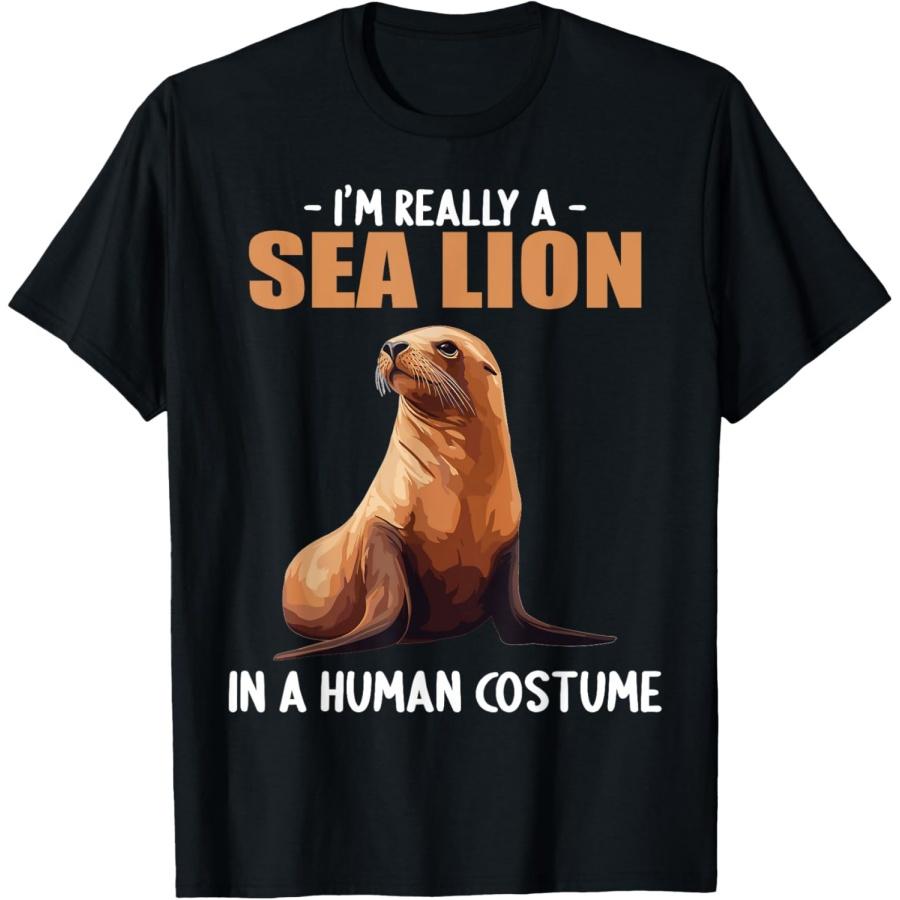 

Морські леви Футболка з морським левом(2) XXXXXL чорний