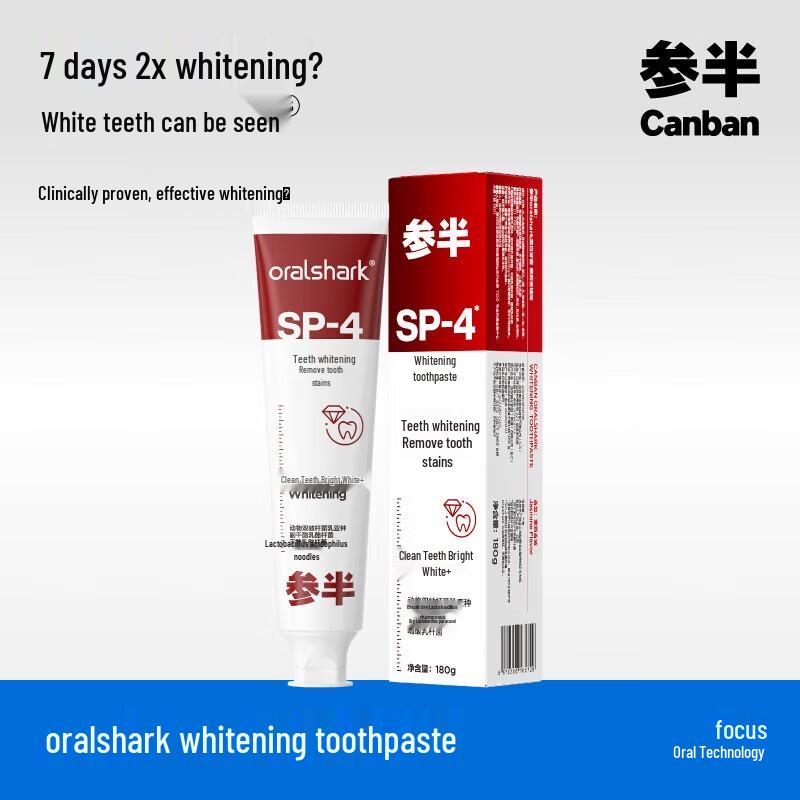 

Semibright Probiotic Whitening Toothpaste