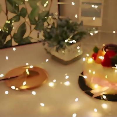 2M Piscando LED Luzes de Corda / Decorações de Caixa de Presente de Festa de Natal / Luzes de Guirlanda ao Ar Livre / Luzes de Corda de Fadas de Jardim a Bateria