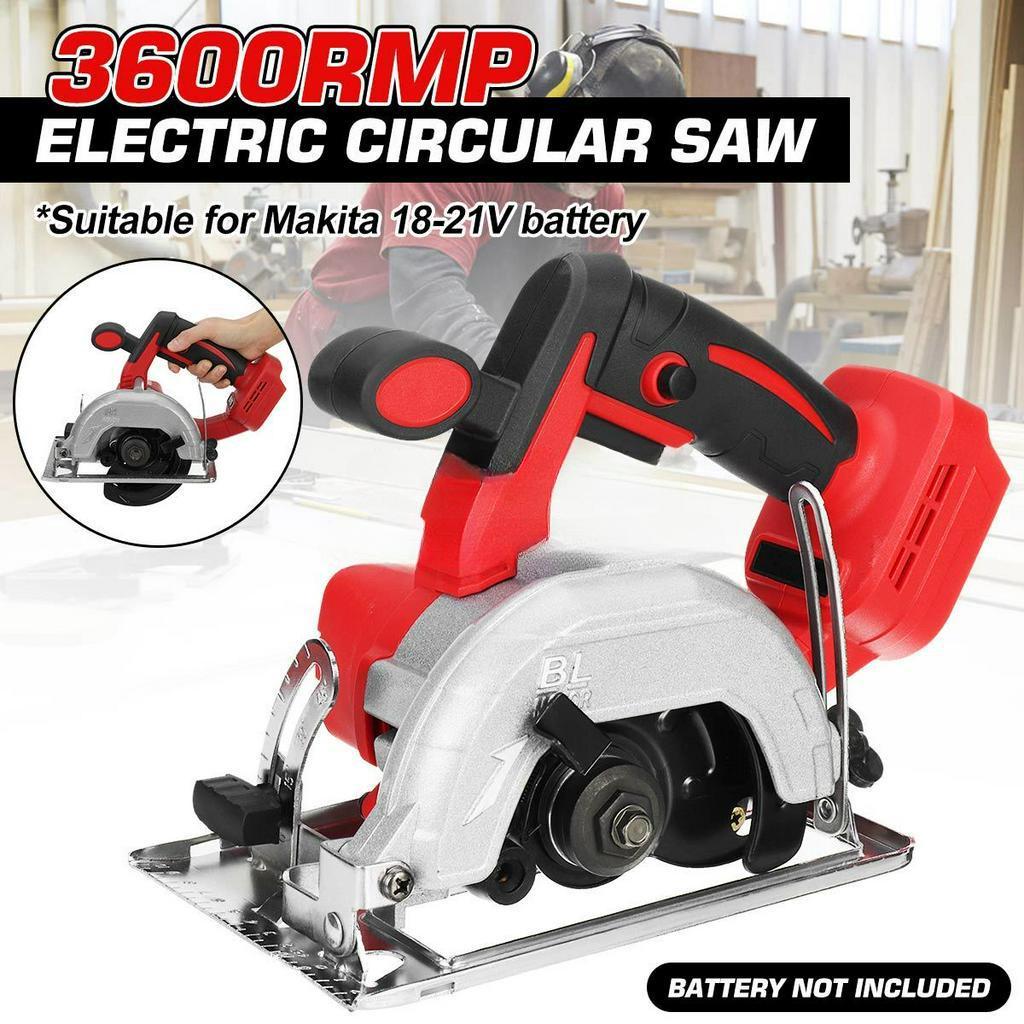 

Электрическая циркулярная пила 1200 Вт 3600 об/мин Погружной рез Резка по направляющей Резка дерева Металла Плитки Электропила Электроинструмент для аккумулятора 18 В 150 мм