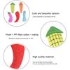 Yousheng Cat Toy Vegetable Shape Teeth Molar Plush Squeak Kitten Toy for Cat Supplies