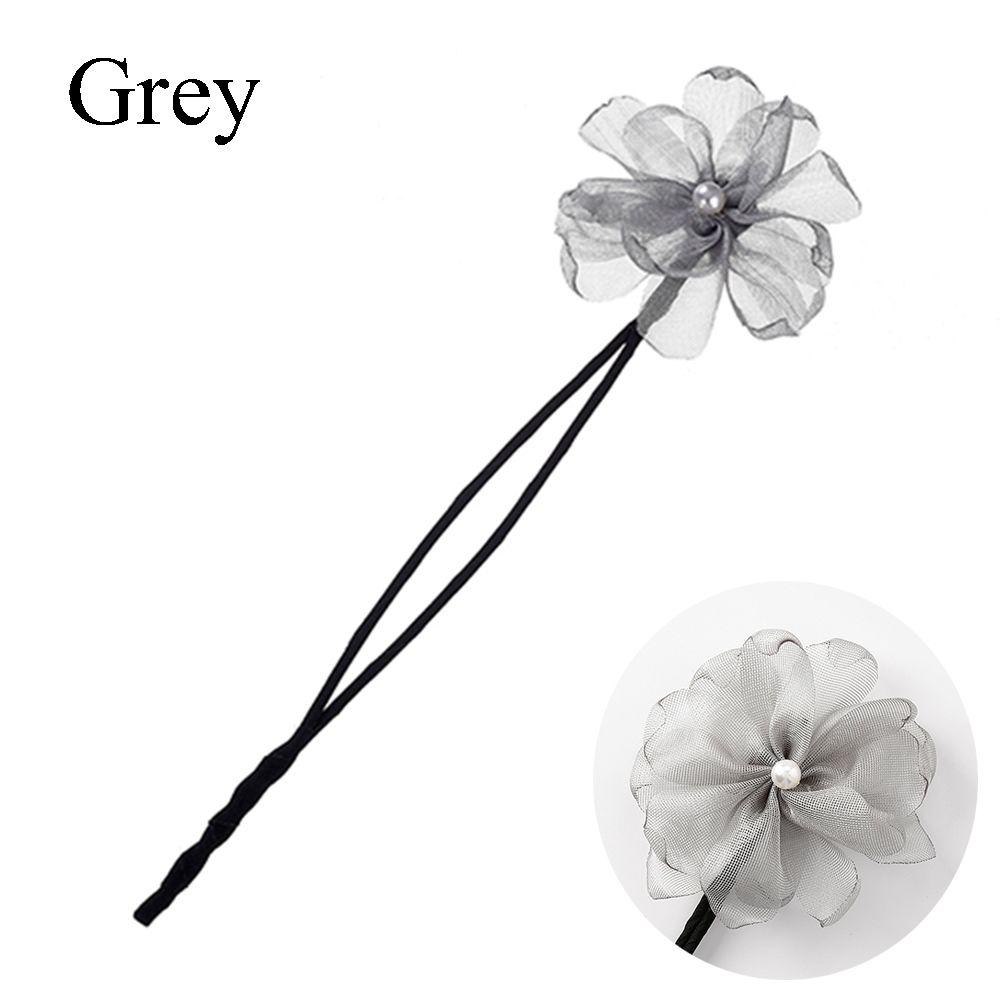 Women DIY Braid Tool Hair Styling Twist Foam Sponge Hairdisk Magic Flower Donut Quick Bun Maker