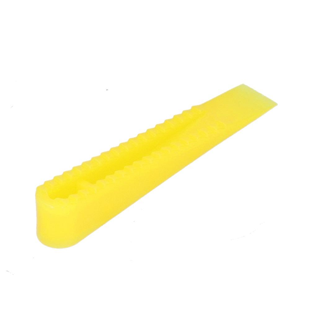 100Pcs HDPP Tile Leveler Wedges Yellow Floor Tiling Tools  For Floor Construction