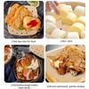 7/8/9 Inch Parchment Paper 50Pcs Square Perforated for Air Fryer Steamer Oven Frying Chicken Double-sided Air Fryer Accessories
