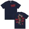 Anuel AA Rhlm 2 Real Hasta La Muerte Tour Cover TShirt Men Women Fashion High Street Gothic Clothes Tshirts Pure Cotton Top