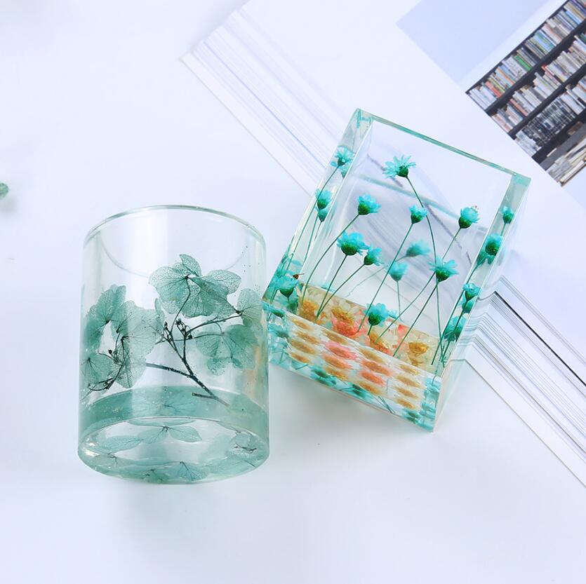 DIY Aufbewahrungs Stifthalter Silikonform DIY UV Harz Schmuckform Bastelform Schmuck Epoxidharz Formen für Schmuckherstellung Werkzeug
