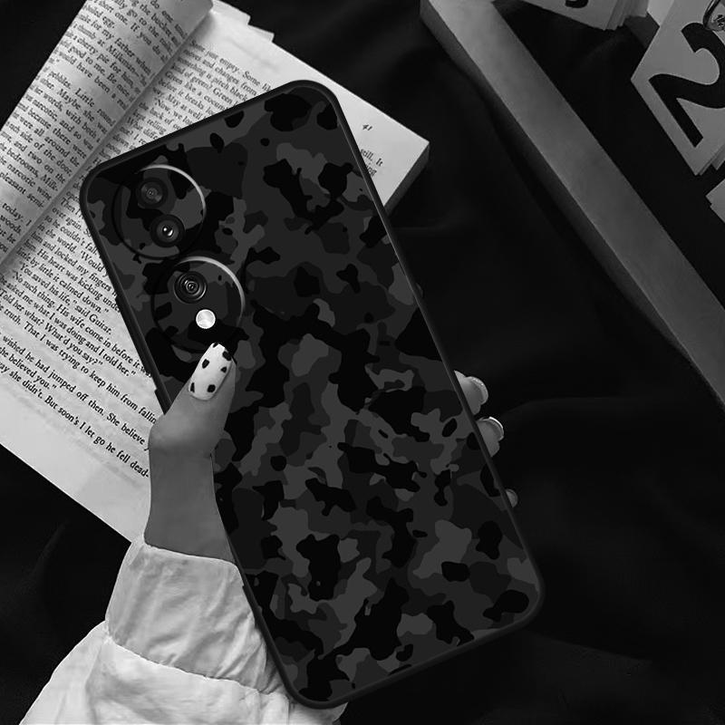 Night Dark Camo Military Camouflage Funda For Honor X9a X8a X7a X6a X6 X7 X8 X9 8X 9X Honor Magic 5 Pro 10 50 70 90 Lite Case