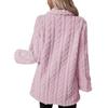 2026 Warm Wool Double-Breasted Plush Overcoat with Suit Collar - Comfortable European & American Style