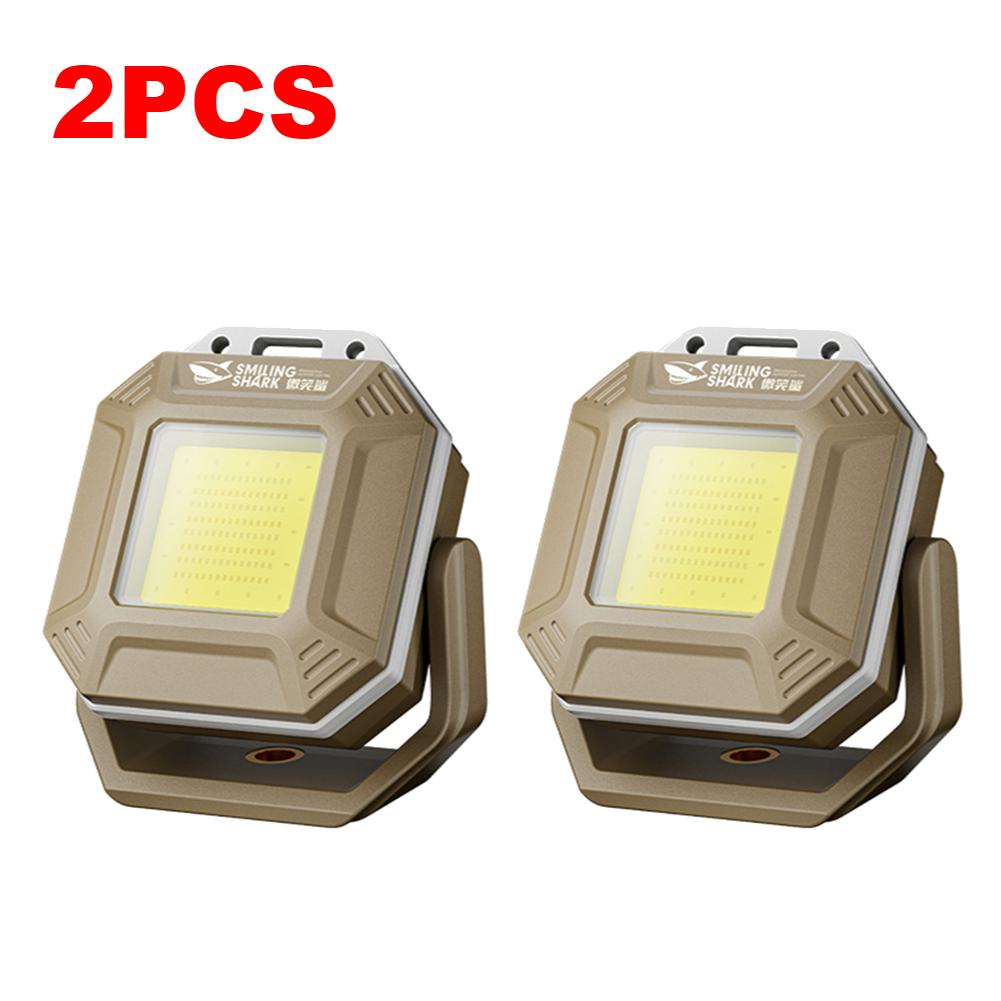 1-10PCS COB LED Work Light With Magnetic Base 180 ° Adjustable Angles Inspection Lamp Waterproof Outdoor Emergency Flashlights