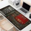 Custom Name Personalized Manchester United Pattern Mousepad, Laptop PC Desk Mat, Decorative Desk Mat for Home Keyboard Pad Gift