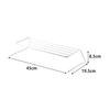 Yamazaki Dish Rack, Dish Storage Tower, Wide, White, 7914