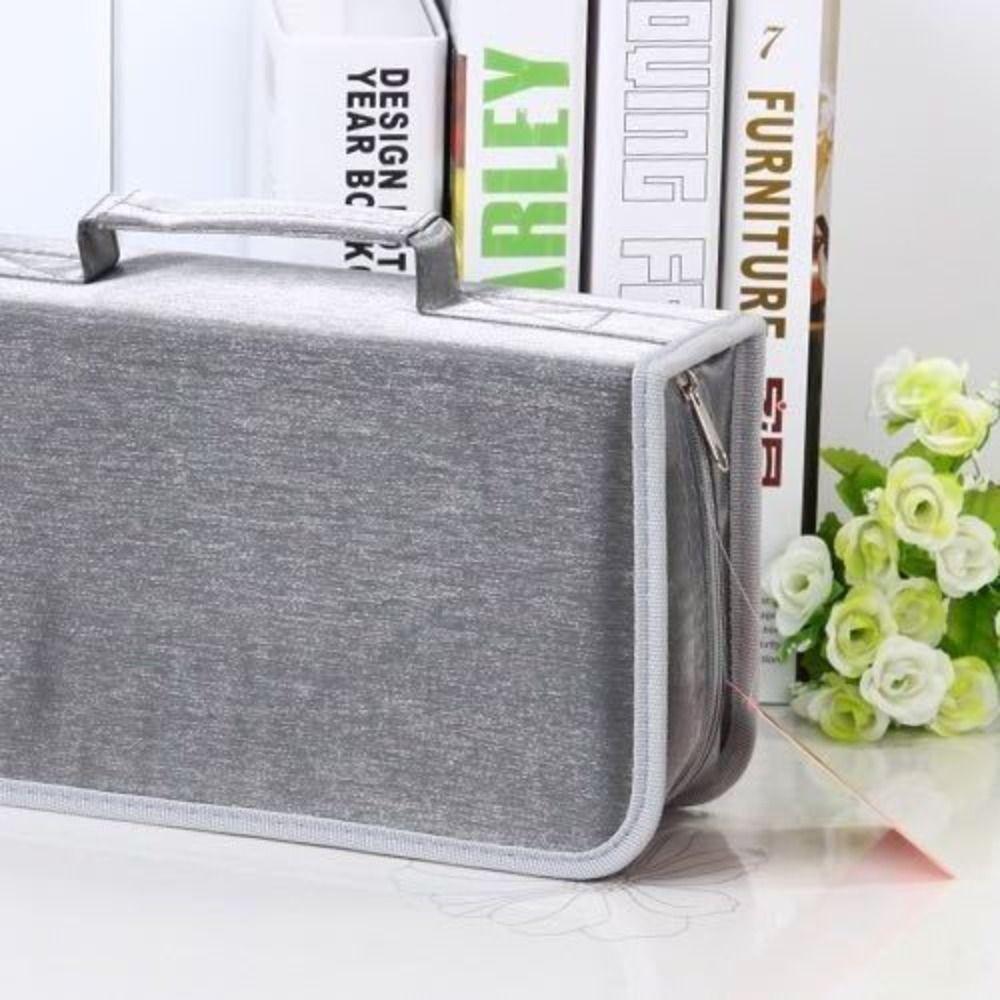 128 Disc CD Storage Bag Binder DVD Storage Bag DVD Case Holder CD Storage Box  Album