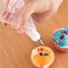 100 PCS Disposable Pastry Bags Cake Cream Decoration Kitchen Icing Food Preparation Bags Cup Cake Piping Tools for Baking