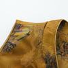 Women's Spring Autumn Jacquard Buckle Vest - New Chinese Style for Middle-aged Mothers