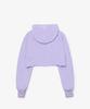 Sac Terry Crop Hoodie Purple 4W232Y001