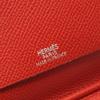 Used HERMES Agenda Vision Notebook cover Epsom leather Epsom Red Ruby Used Women