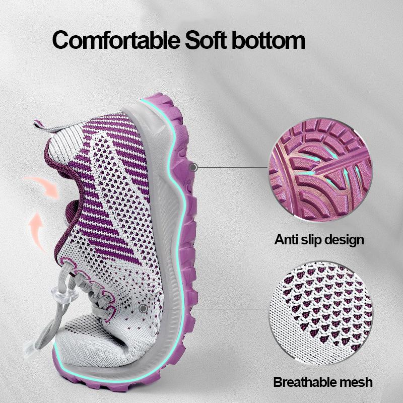 Fashion Fashion Breathable Running Shoes for Women Lightweight Non Slip Sports Sneakers Woman Soft Sole Casual Outdoor Walking Trainers