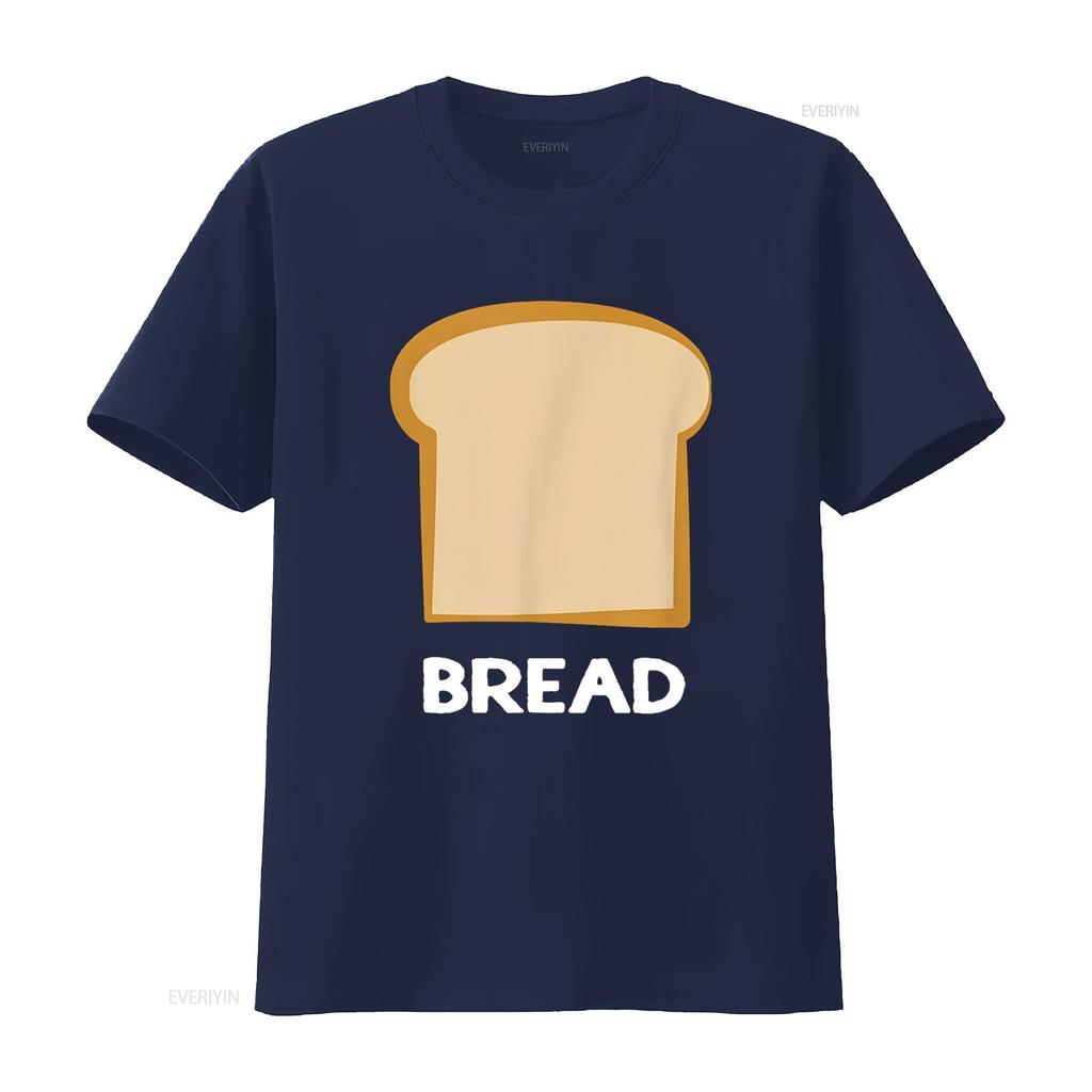 Bread Design Slice of T Shirt Vintage Washed Stretched Graphic Versatile Casual Unisex Top For Everyday Wear Soft Streetwear