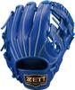 ZETT Youth Baseball Soft Royal Blue BJGB74510F Glove, Steer, All-Around, Left-Handed Throw, (2500), Size SS,