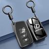 YOM1 2 3 4 Buttons Car Key Case Cover Fob Shell For Lexus NX GS RX IS ES GX LX RC 200 250 350 LS 450H 300H Key Protection Accessories