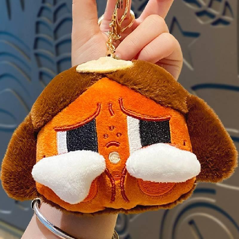 Cute Plush Cartoon Keychain Adorable Couple Backpack Accessories For Girls
