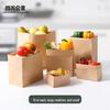 Food Grade Thickened Kraft Paper Storage & Packaging Bags