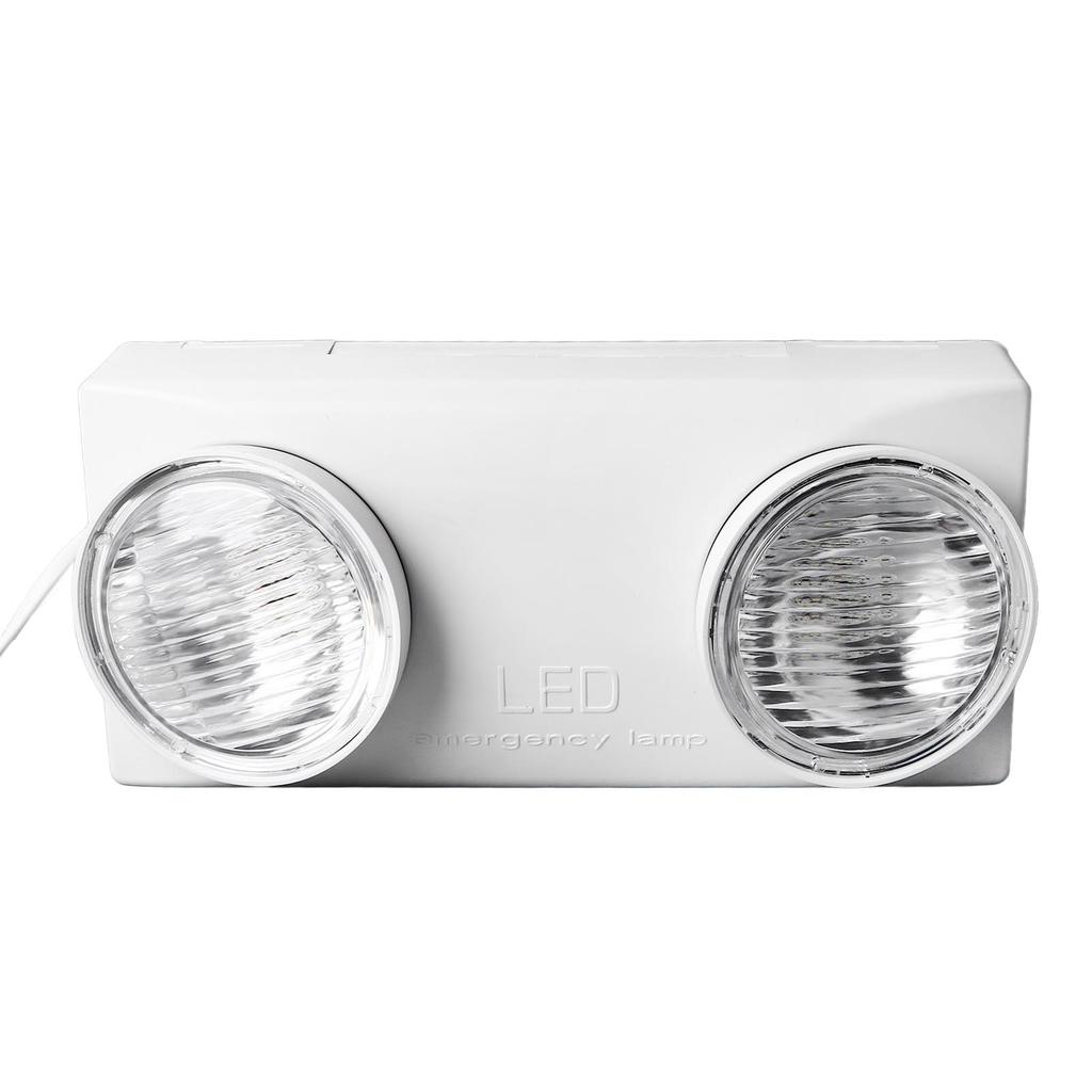 LED Emergency Light 2 Heads Commercial Emergency Lighting   for Home Exit
