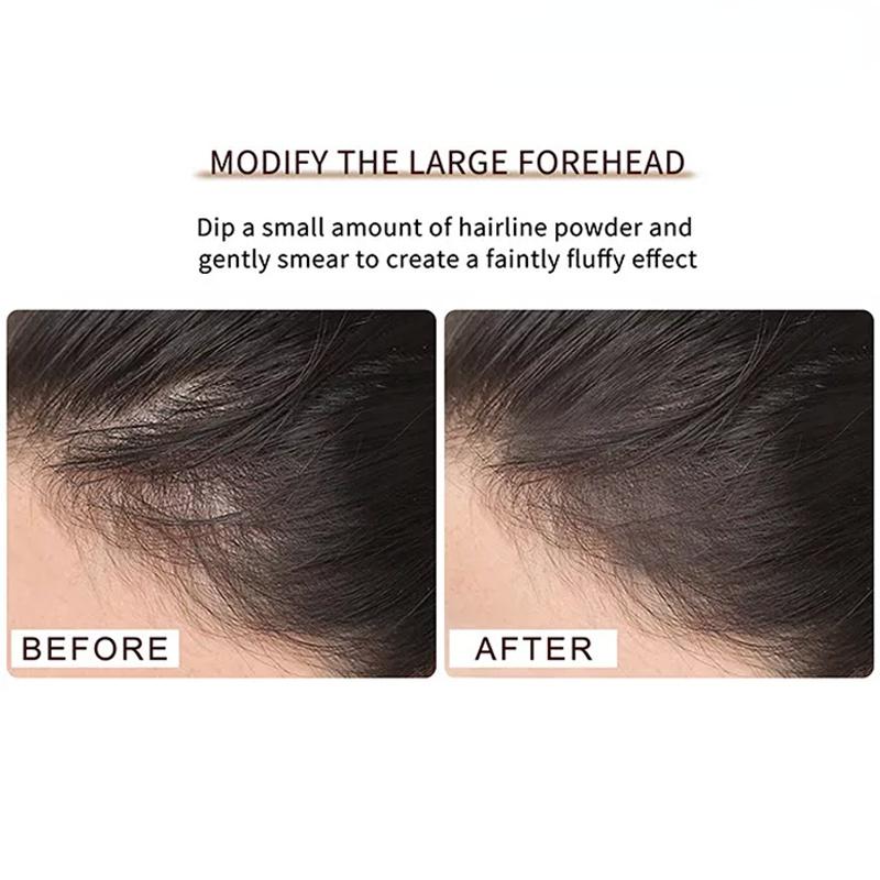 1Pc Water Proof Lasting Hair Line Powder In Hair Color Edge Control Hair Line Shadow Makeup Hair Concealer
