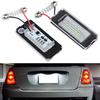 1/2pcs Car LED Number Plate Light Mini Cooper R56 R57 R58 R59 Canbus Error Free License Plate Lamp Plug and Play 6000K white