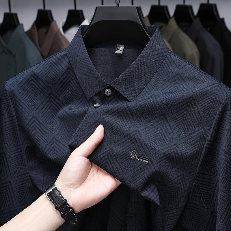 Summer Men's Short Sleeve Shirt Casual Versatile Top