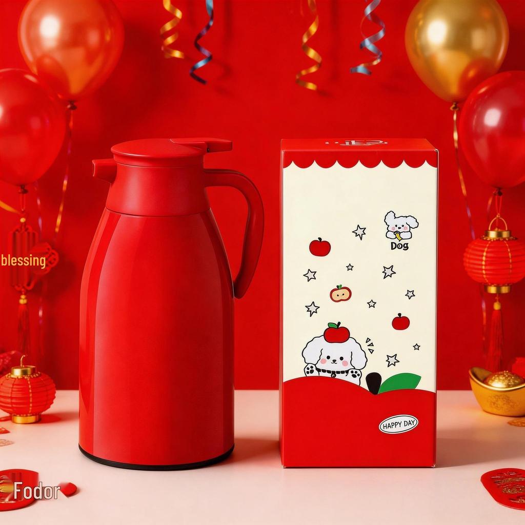 Large Capacity Home Thermos Flask - Ideal for Hot Water, Events, and Corporate Gifts.