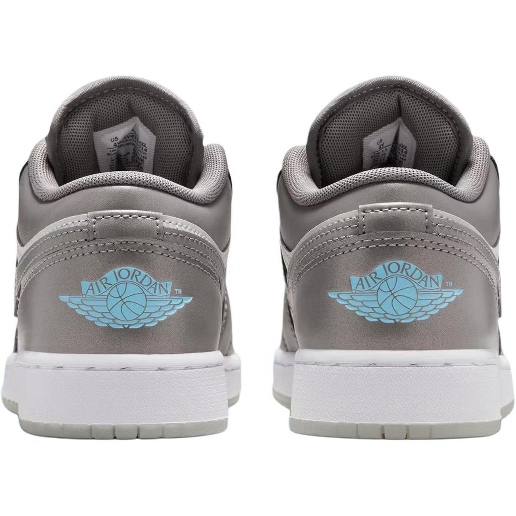 Air Jordan 1 Low SE GS Pewter Photon Dust Blue Chill Kids Sneakers Grey Flat-Pewter White HV4398-014