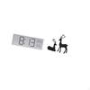 Digital Wall Clock Desktop Multipurpose Large Display Temperature Humidity for Office Bedroom