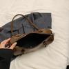 Herbst- und Winter-Retro-Handtasche mit großer Kapazität, helle Umhängetasche, lässige Mode-Damen-Schultertasche