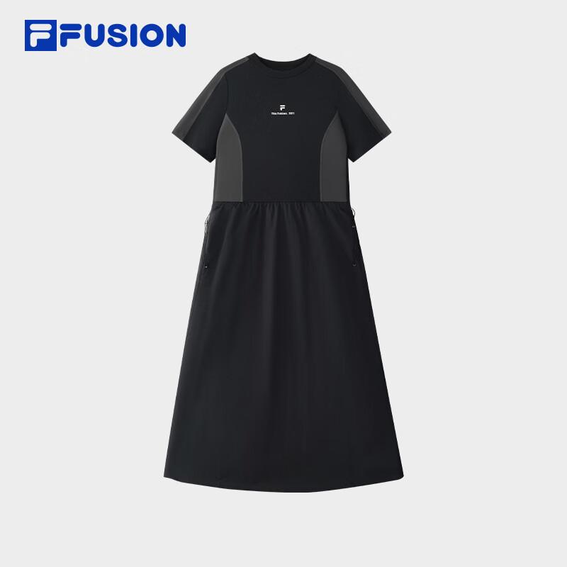 FILA FUSION Women's Spliced Long Dress