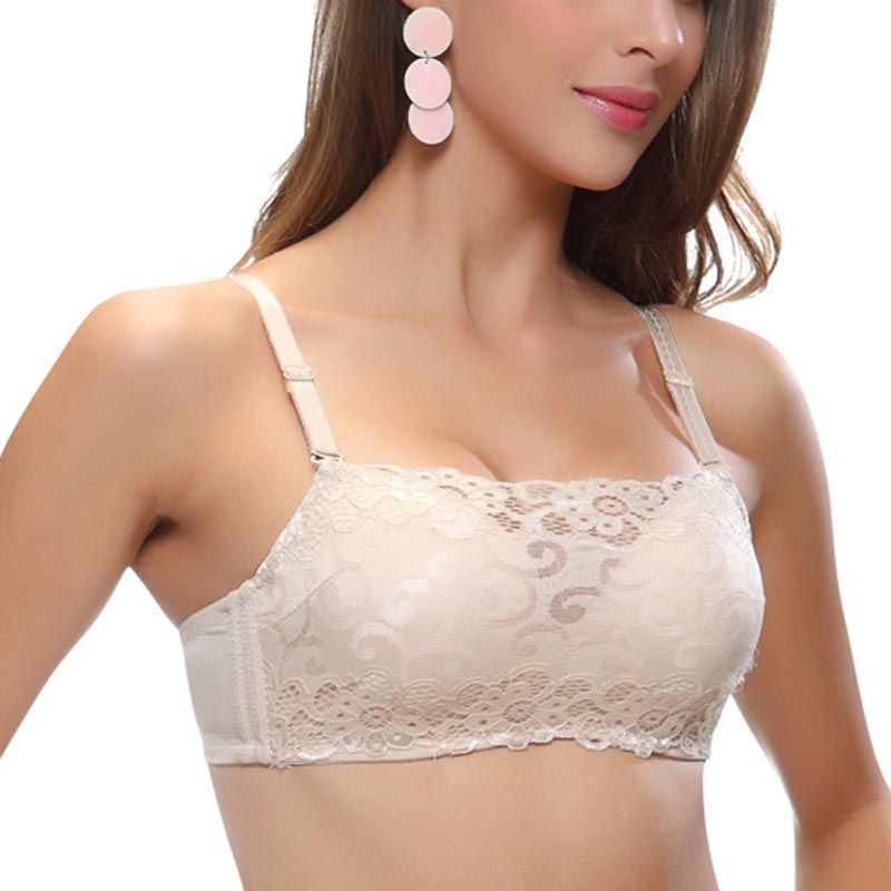 Embroidery Bra Lady Lace Bra Underwear Soft Push Up Bra Sets Adjustable Bra