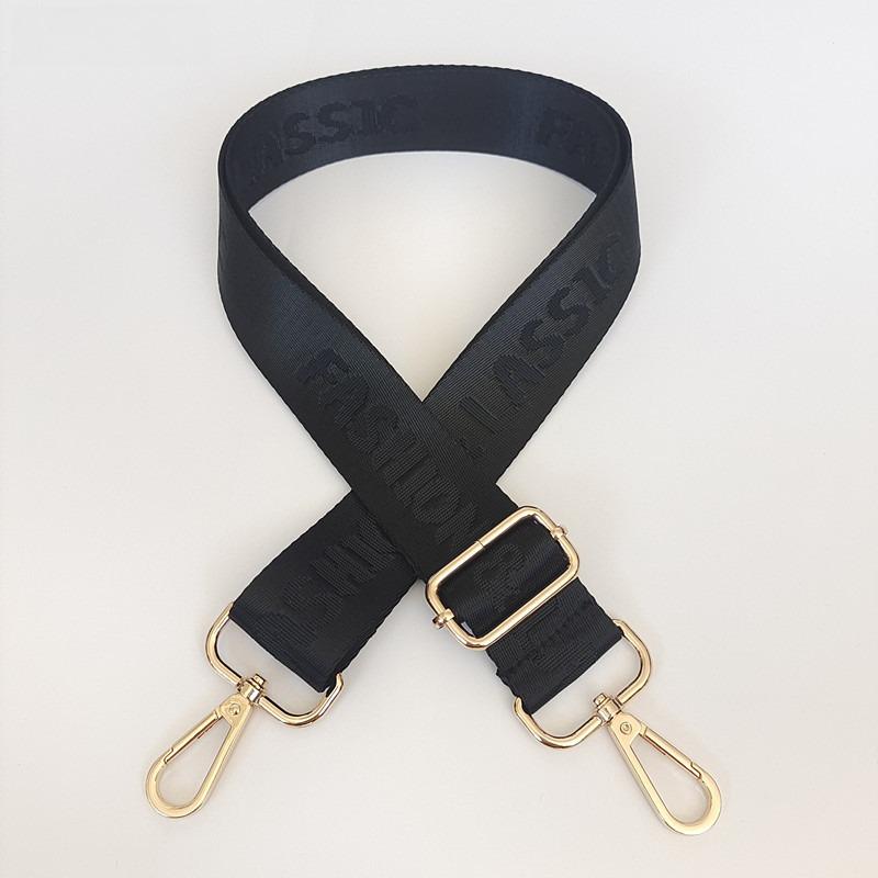 Nylon Bag Accessories Versatile Webbing Single Shoulder Oblique Span Long Shoulder Strap Adjustable 3.8 Wide Bag Strap
