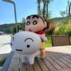Yeni Crayon Shin-Chan Anime Figürü Crayon Shin-Chan Binme Nohara Shiro Aksiyon Figürü Model Oyuncak Kawaii Dekorasyon Koleksiyon Hediyeleri
