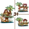 New 959PCS Cherry Blossom Flower Sakura Fantasy Treehouse MOC Architecture Model Assembly Building Block Puzzle Gift for Kid
