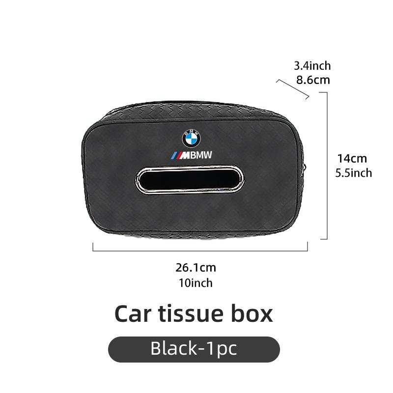 For BMW Car Tissue Box Holder Center Console Armrest Napkin Box G30 G20 M3 M5 E91 E92 E93 E36 E70 X3 X4 X5 X1 E39 F30 IH7