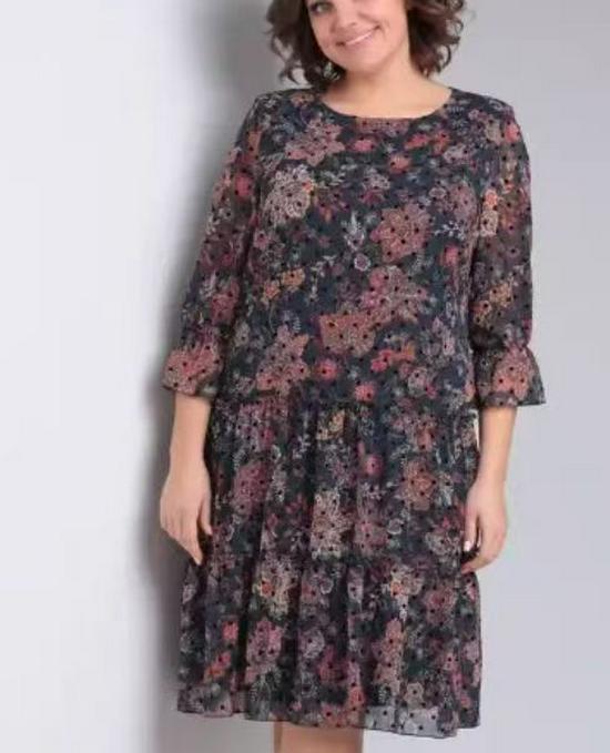 Rochie Casual cu Imprimeu Chic de Modă Transfrontalieră 2025