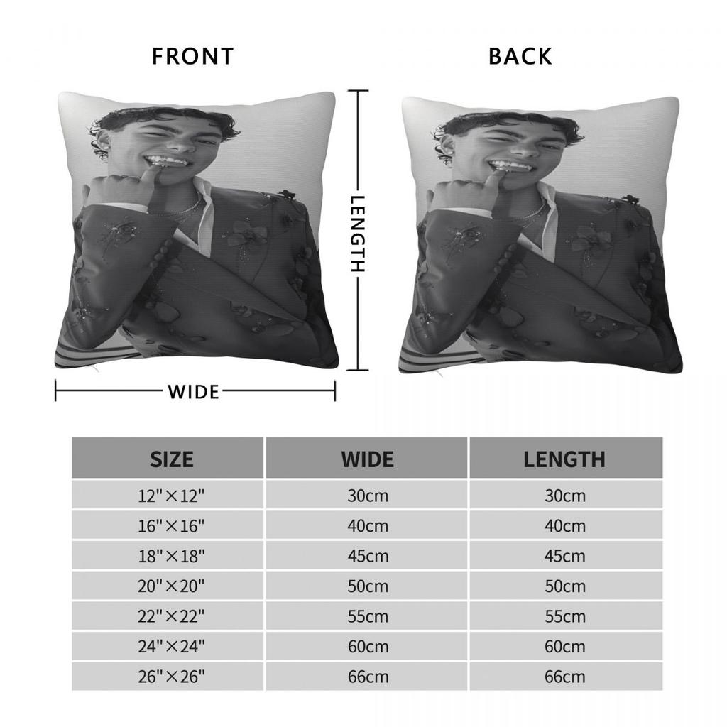 Malachi Barton Printed Pillowcase Cushion Cover Pillow Covers Warm Home Decoration Zipper Multi Size