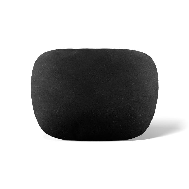 Mercedes-Benz Maybach S-Class Neck Pillow: Perforated Suede, Breathable Lumbar Support Headrest Cushion for Rear Seats