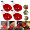 8Pcs Plastic Automatic Chicken Drinker Hanging Chicken Water Feeder Poultry Drinker  Farm Feeding