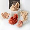 3D Sleep Baby In Hand Candle Silicone Mold DIY Thanksgiving Mom Hand Child Candle Mold For Father's Day Home Decor Resin Gypsum