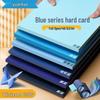 Yuanhao Blue Series A4 Cardstock: Lake Blue, Haze Blue, Navy Blue, Sky Blue, Prussian Blue, Ink Blue - 230G