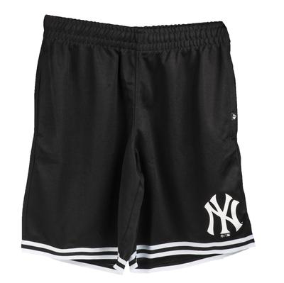 MLB New York Yankees Court Grafton Shorts, Mens Black Shorts